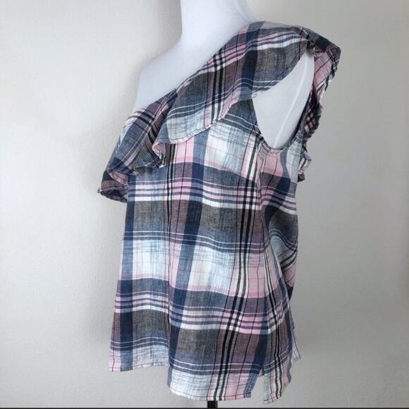 Anthropologie Cloth and Stone One Shoulder Top - Picture 4 of 8